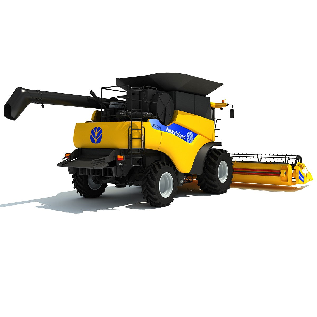 New Holland Combine 3D Model