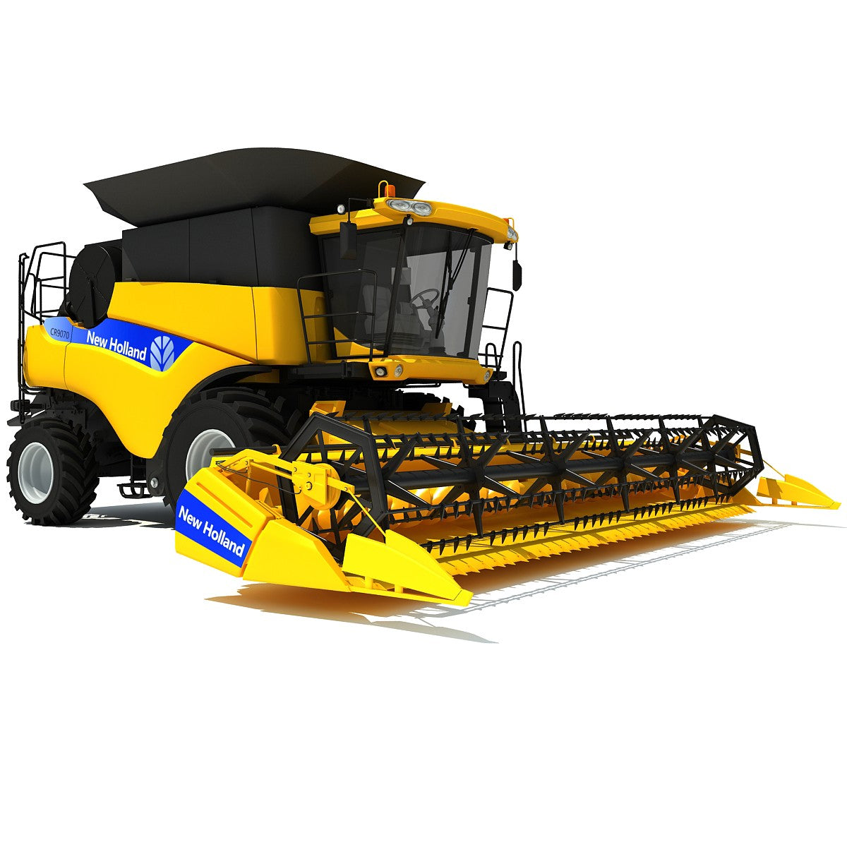 New Holland Combine 3D Model