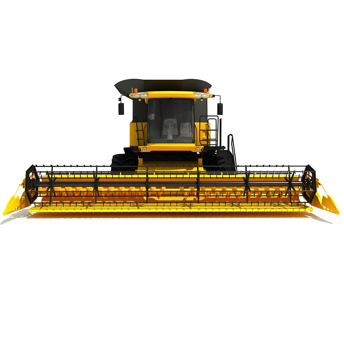 New Holland Combine 3D Model