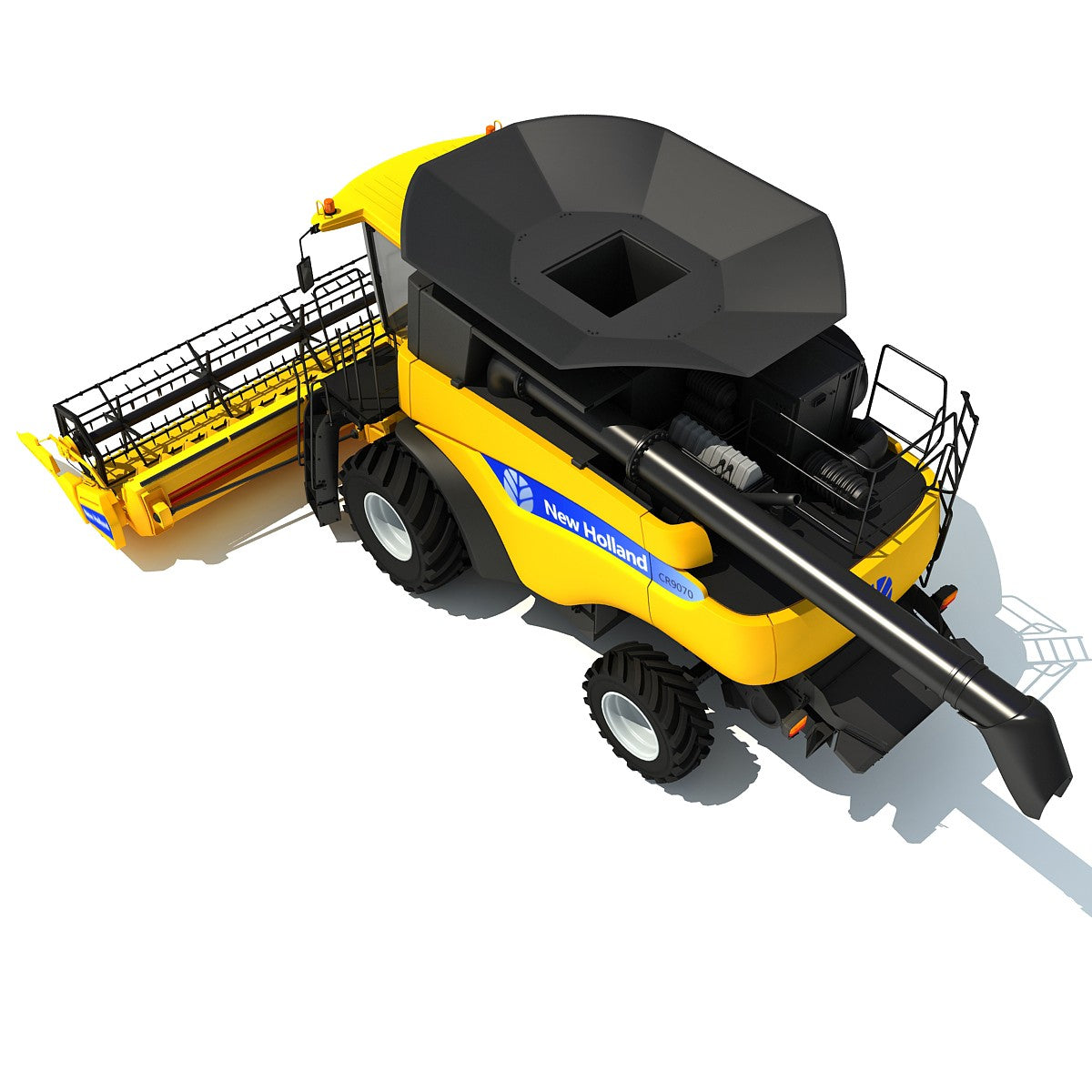 New Holland Combine 3D Model