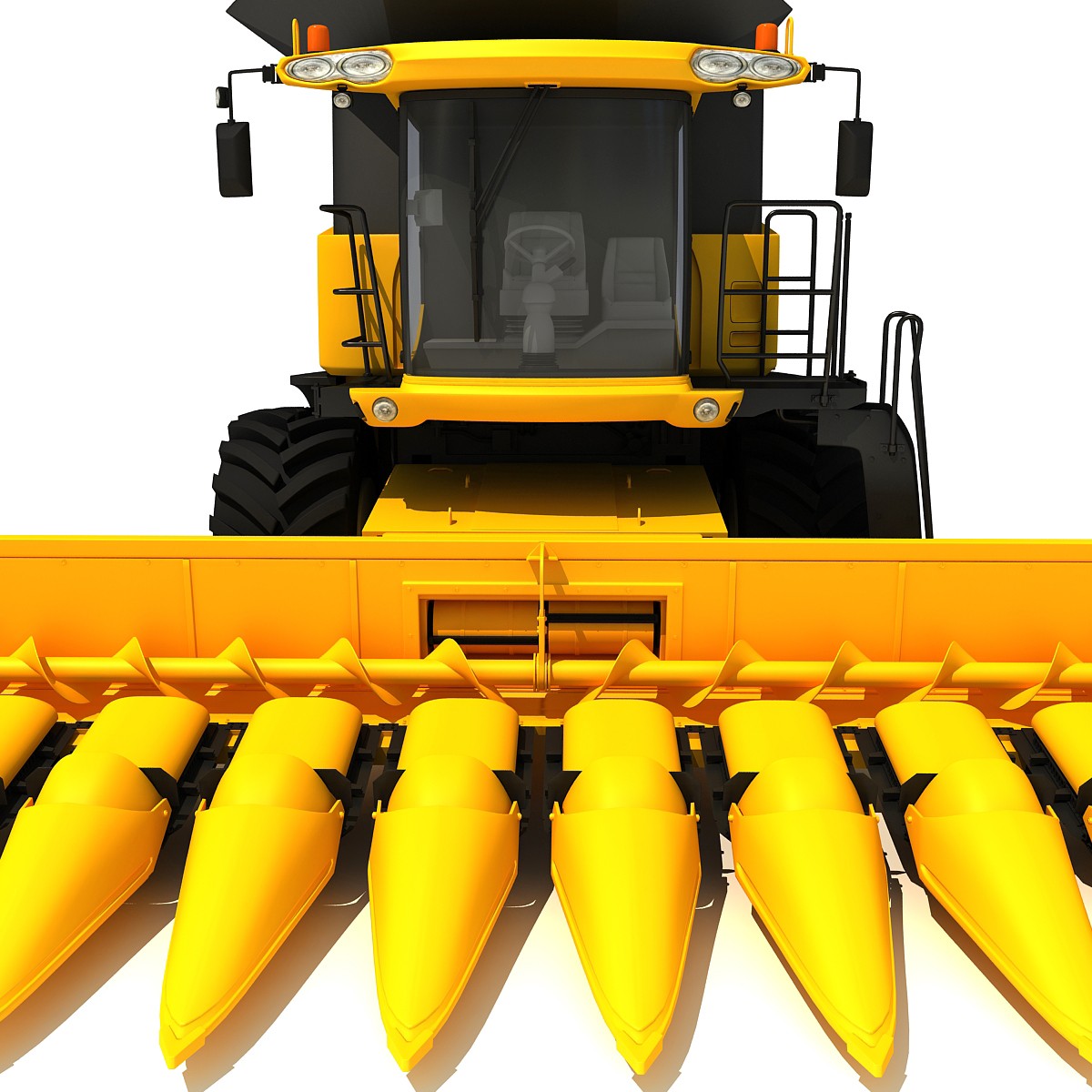 Combine New Holland 3D Model