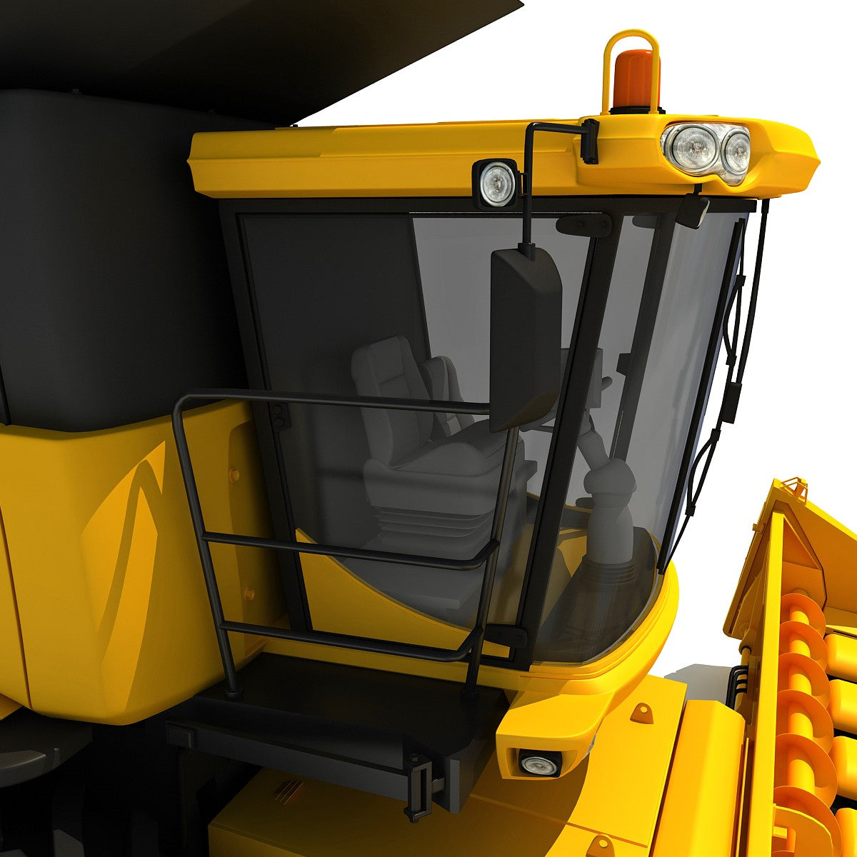 Combine New Holland 3D Model