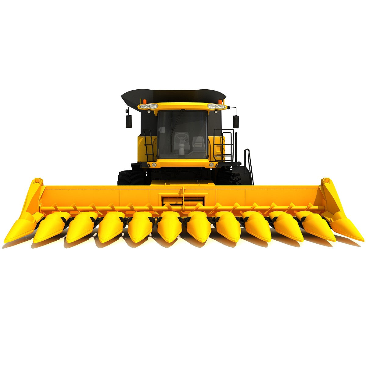 Combine New Holland 3D Model