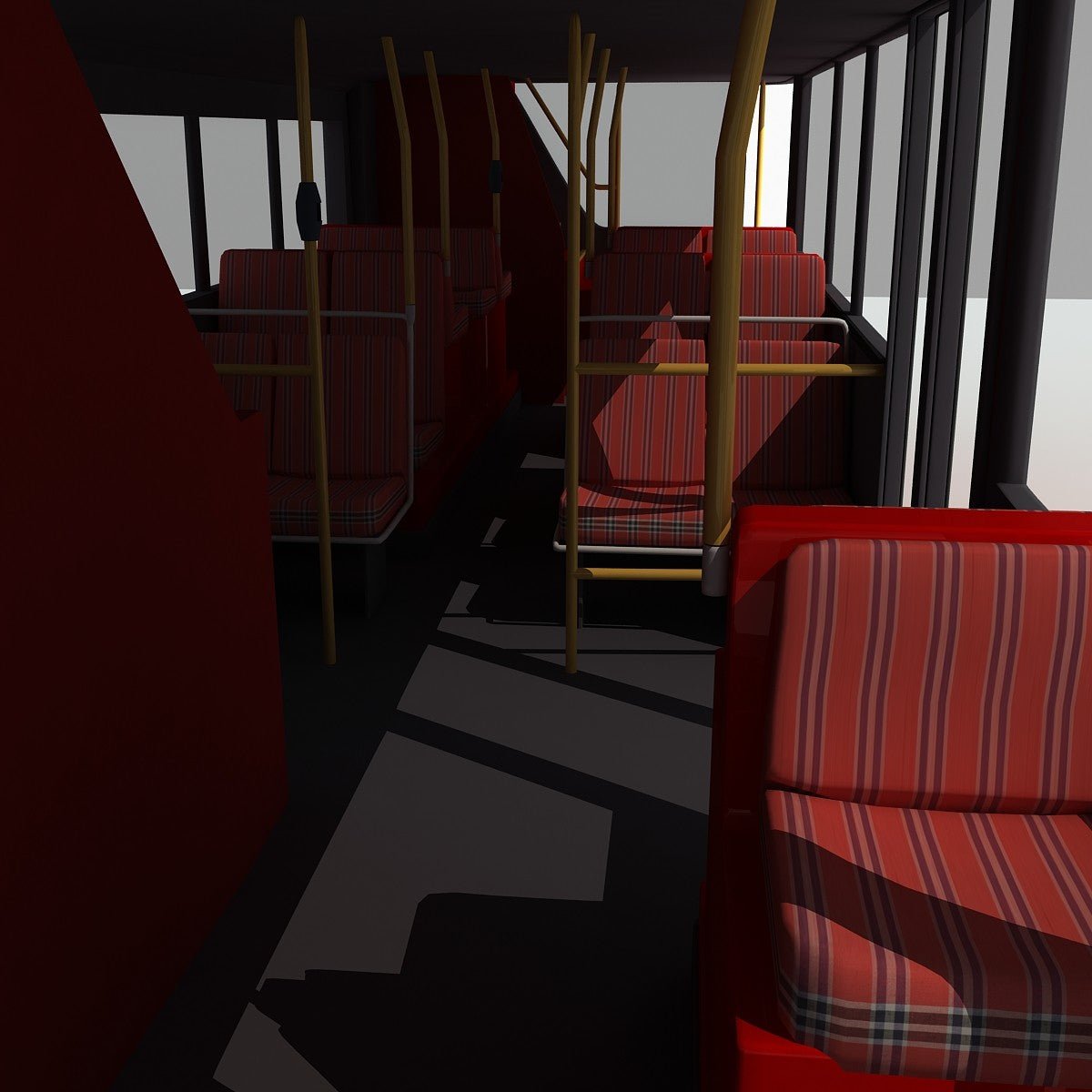 London Double Decker Bus Model