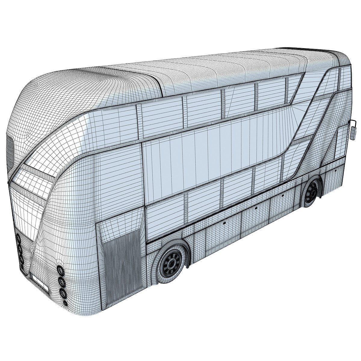 London Double Decker Bus Model
