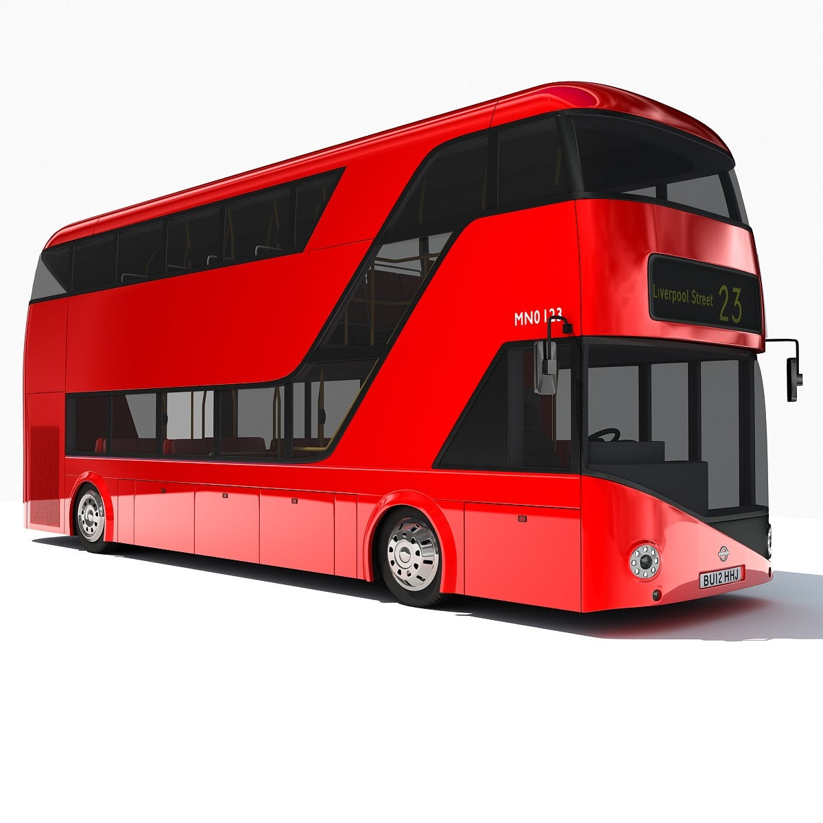 London Double Decker Bus Model