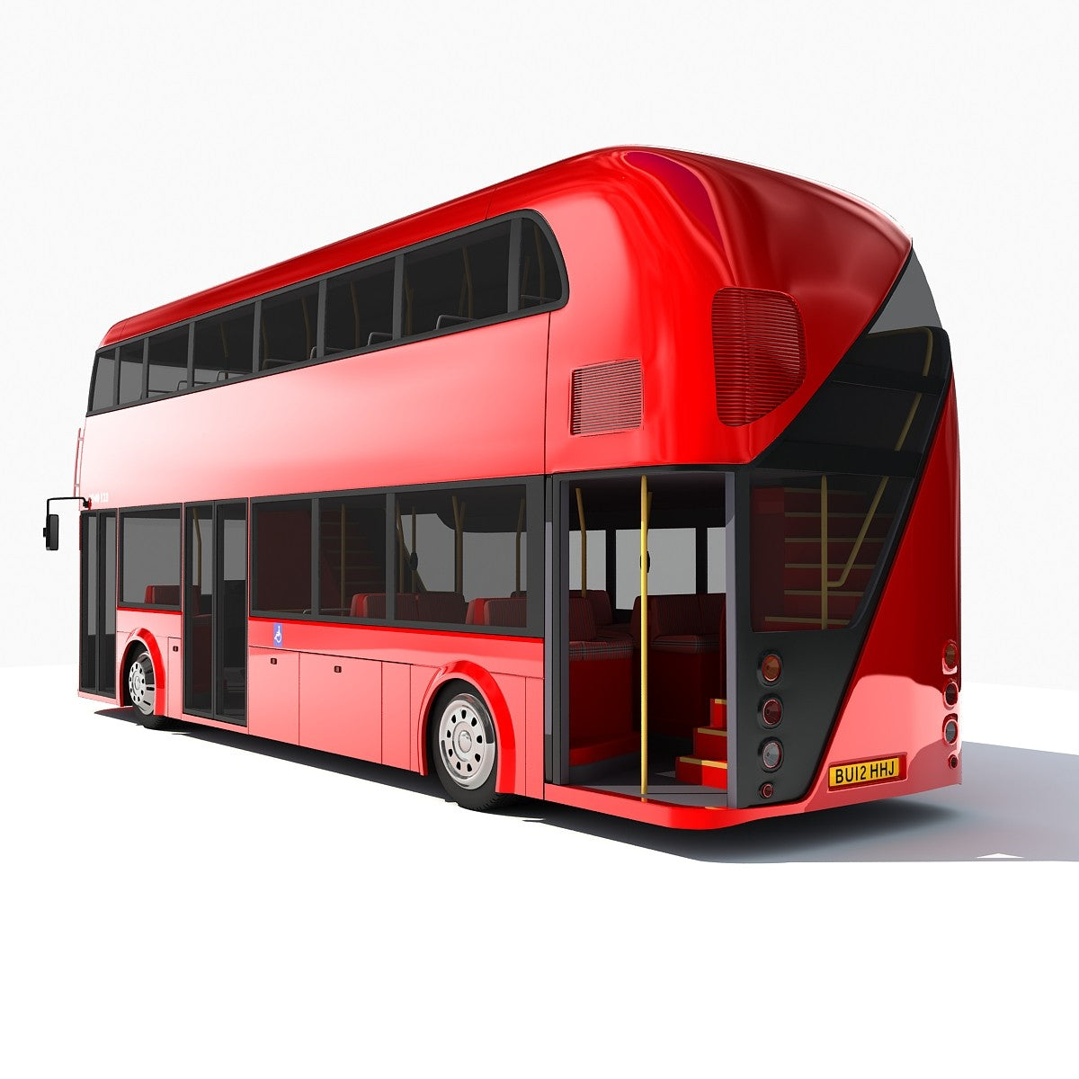 London Double Decker Bus Model