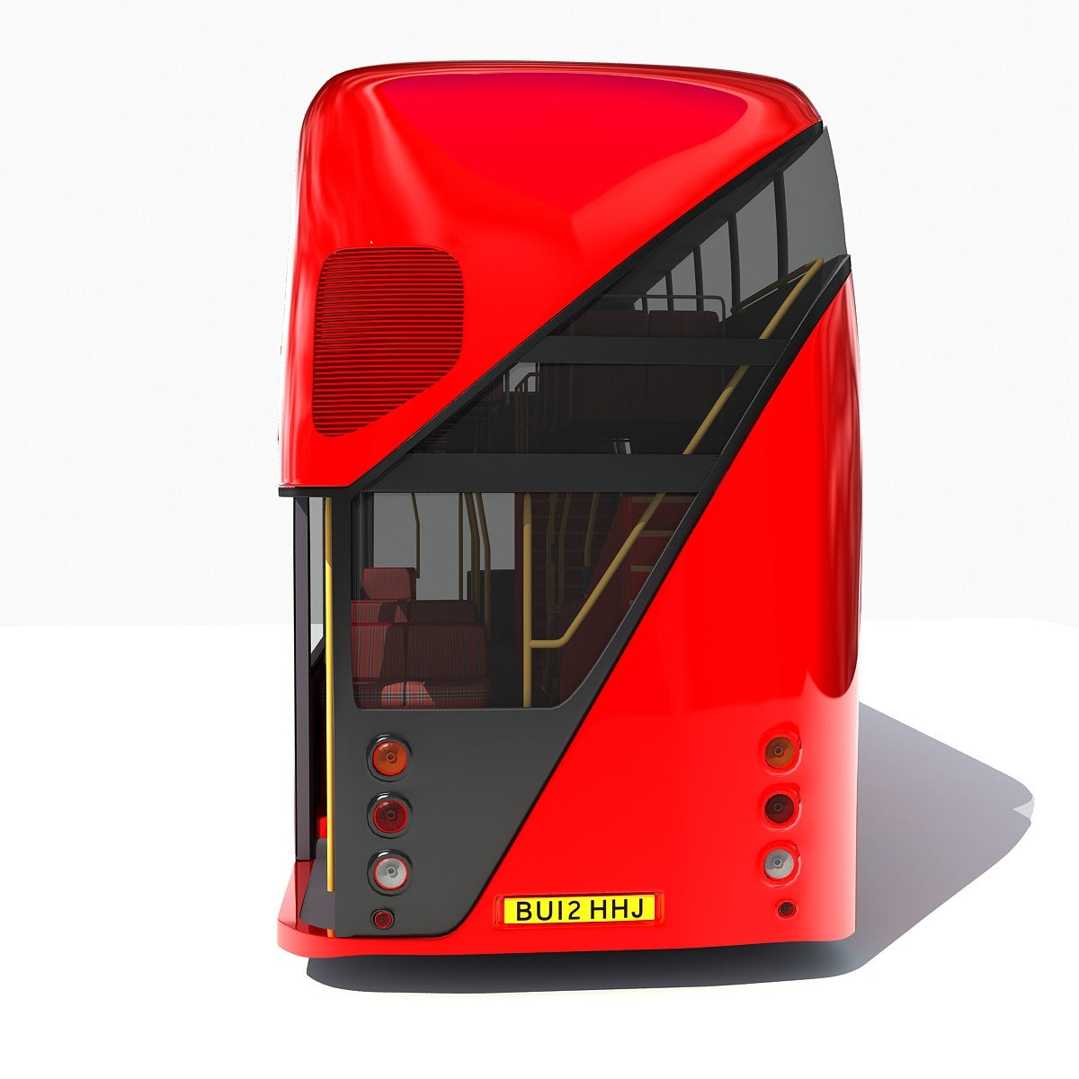 London Double Decker Bus Model