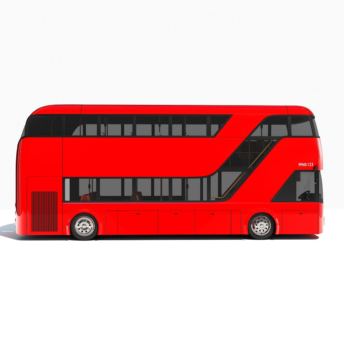 London Double Decker Bus Model