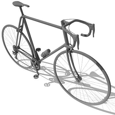 Racing Bicycle 3D Model