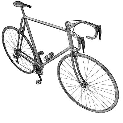 Racing Bicycle 3D Model
