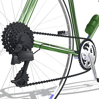 Racing Bicycle 3D Model