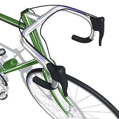 Racing Bicycle 3D Model