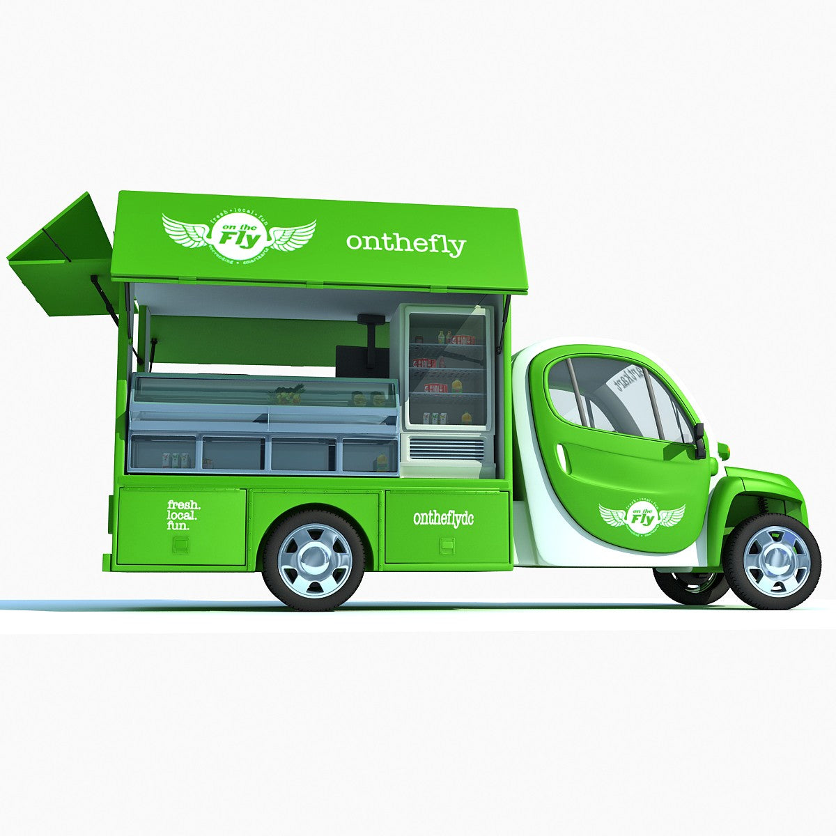 Food Truck 3D Model