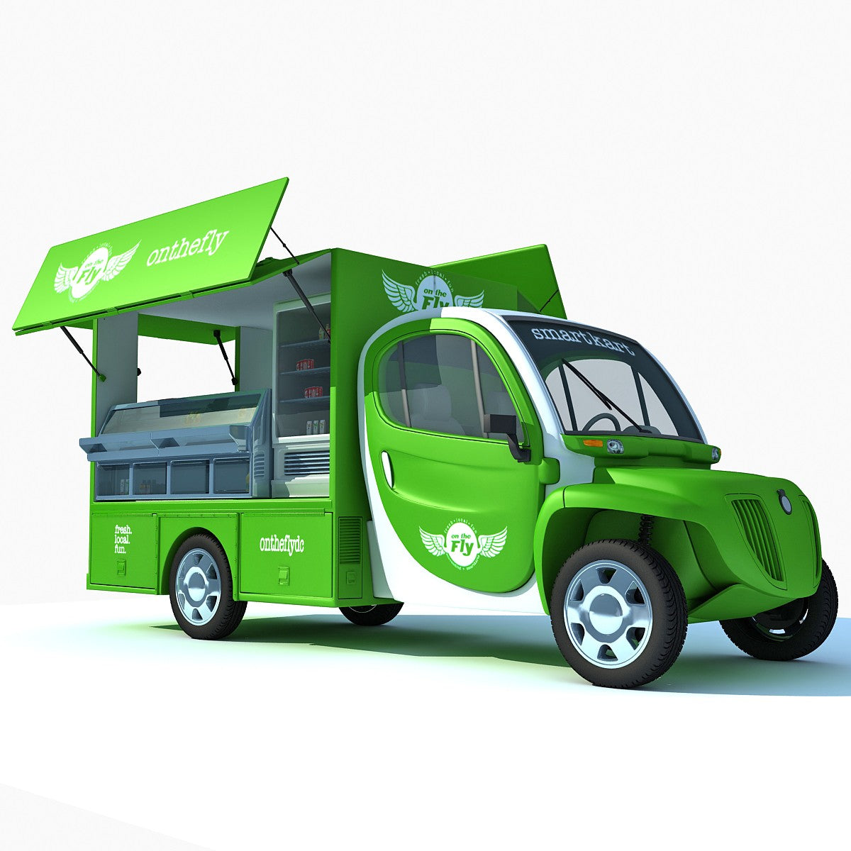 Food Truck 3D Model