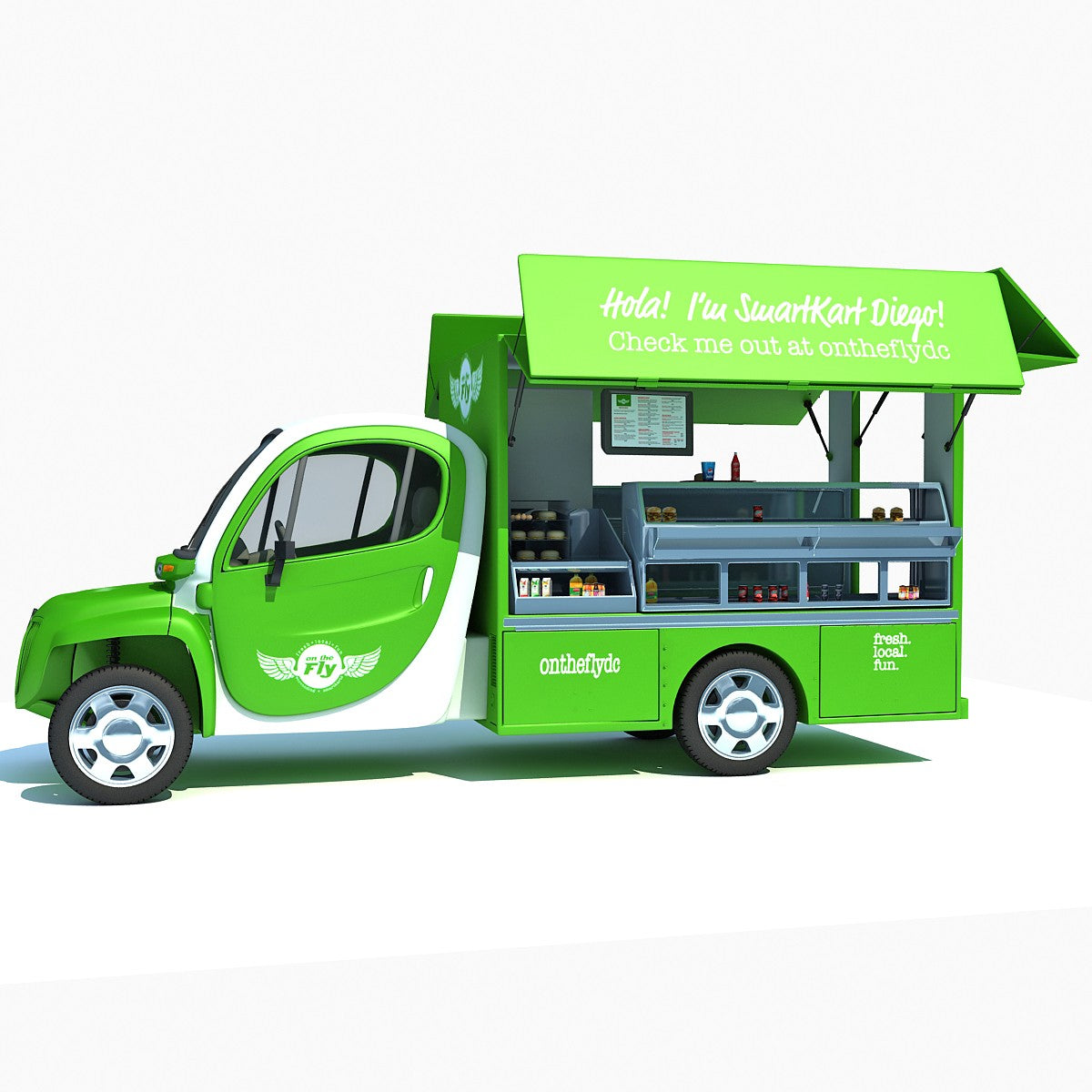 Food Truck 3D Model
