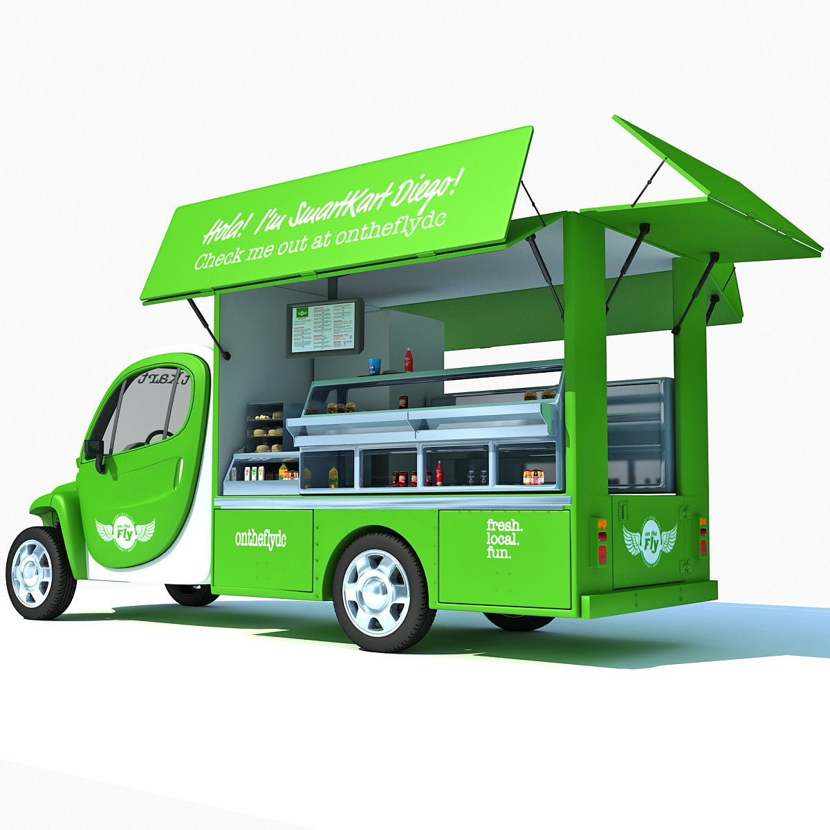 Food Truck 3D Model