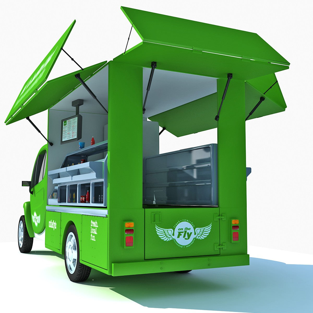 Food Truck 3D Model