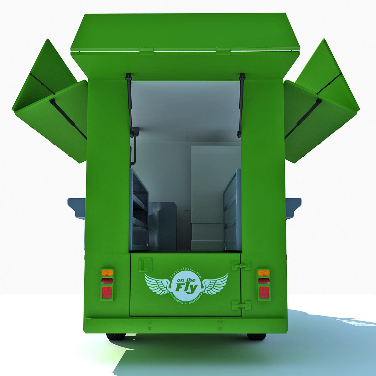 Food Truck 3D Model