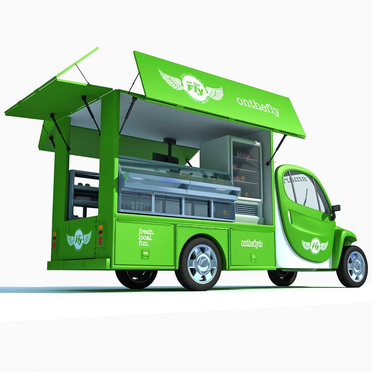 Food Truck 3D Model