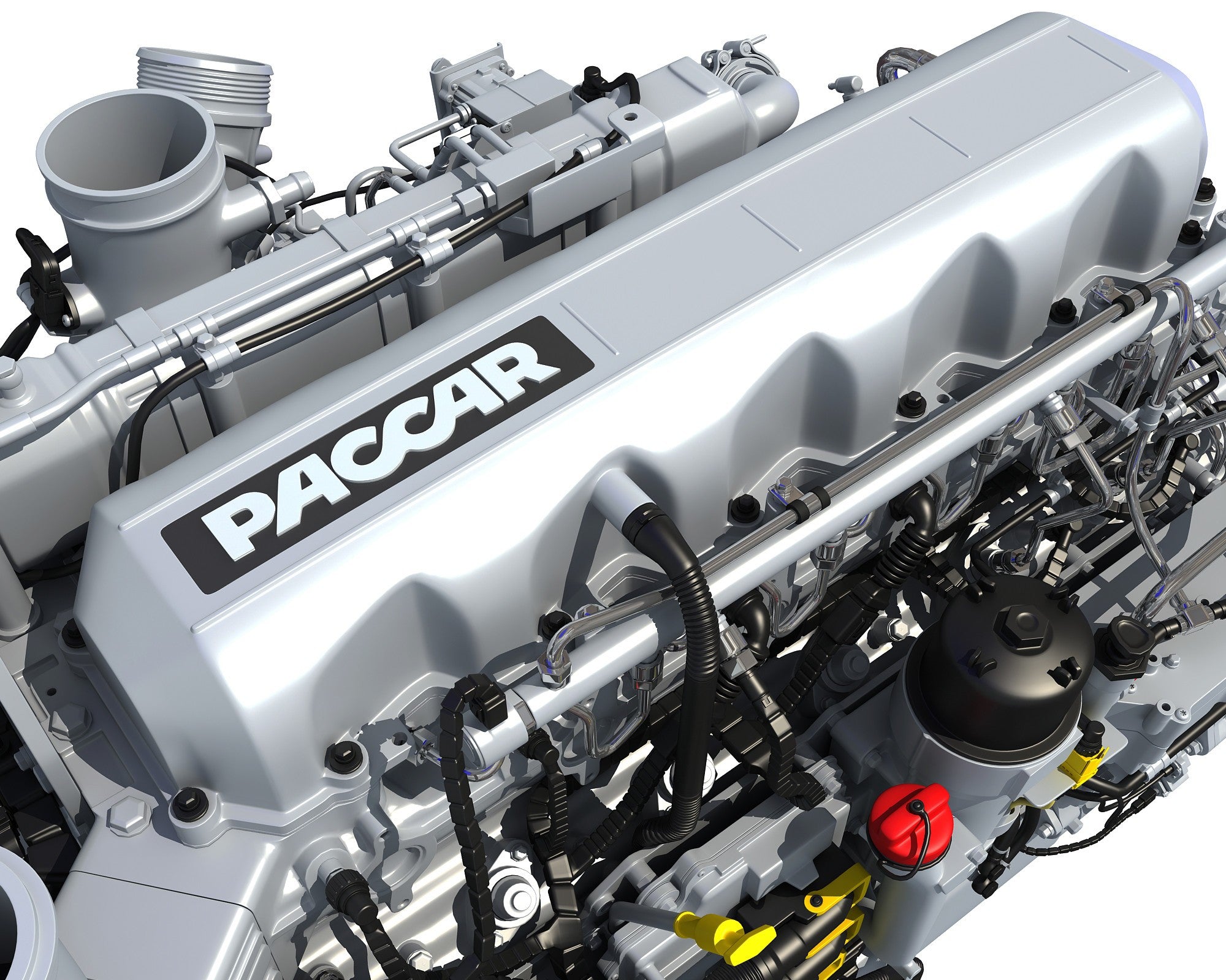 Packer Engine 3D Powertrain Truck Engine Model – 3D Horse