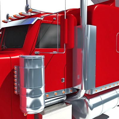 Dump Truck 3D Model