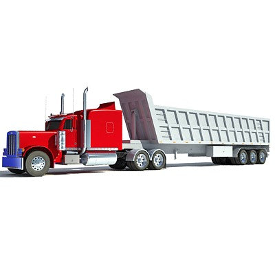 Dump Truck 3D Model