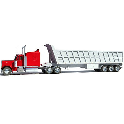 Dump Truck 3D Model