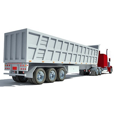 Dump Truck 3D Model