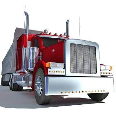 Dump Truck 3D Model