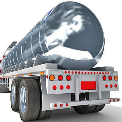 Tanker Truck 3D Model