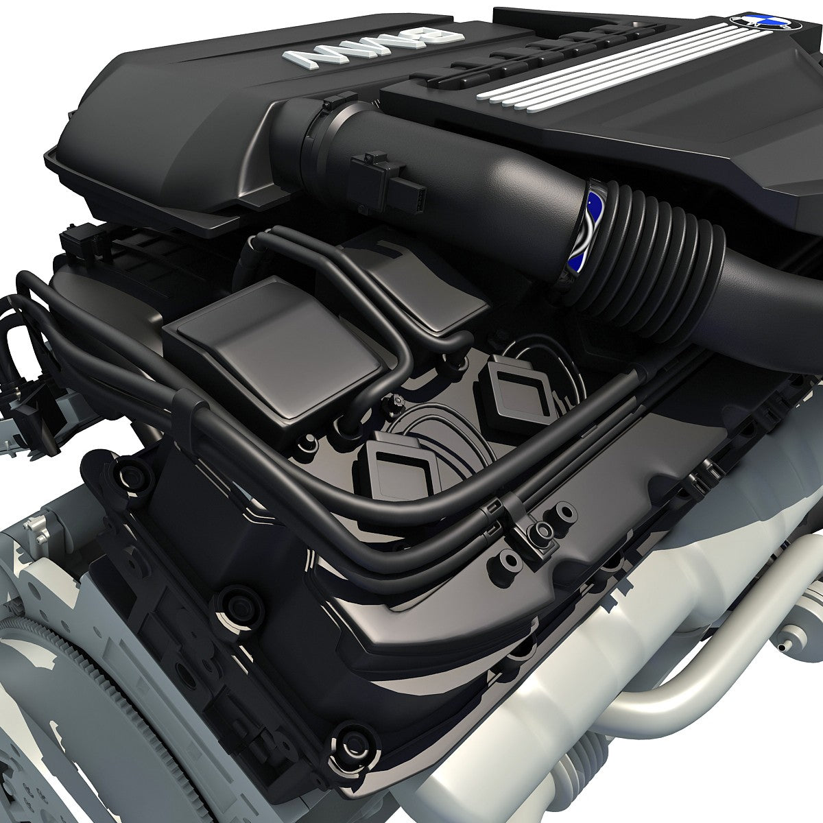 Petrol Engine 3D Model