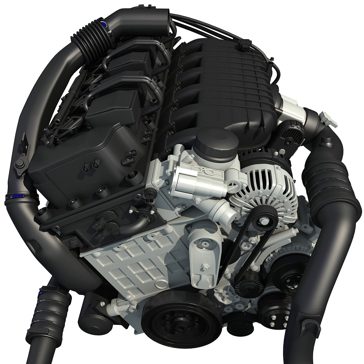 6 Cylinder Petrol Engine Model