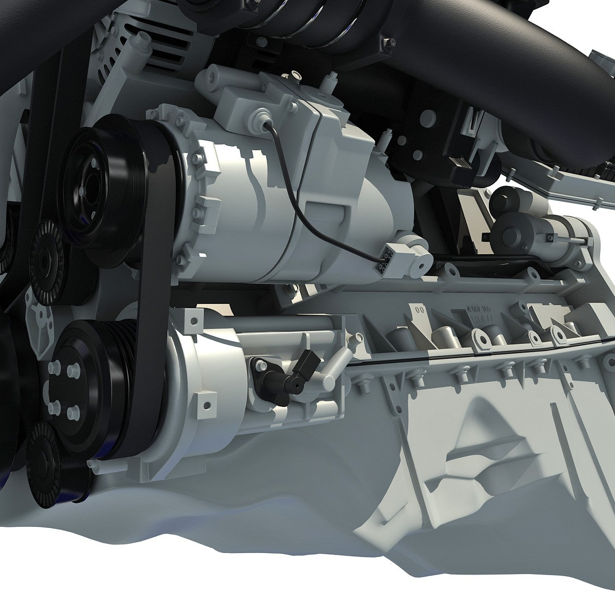 6 Cylinder Petrol Engine Model