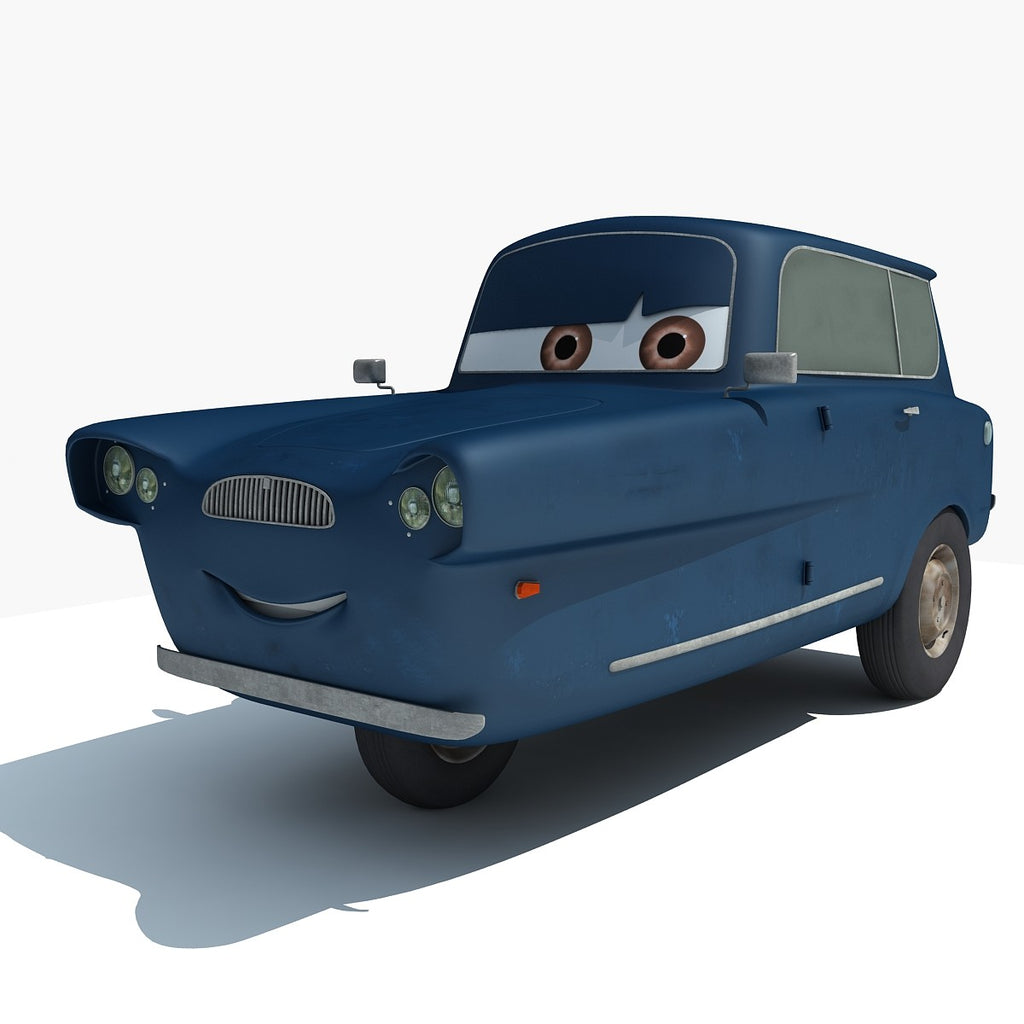 Pixar Walt Disney Cars 2 - Tomber