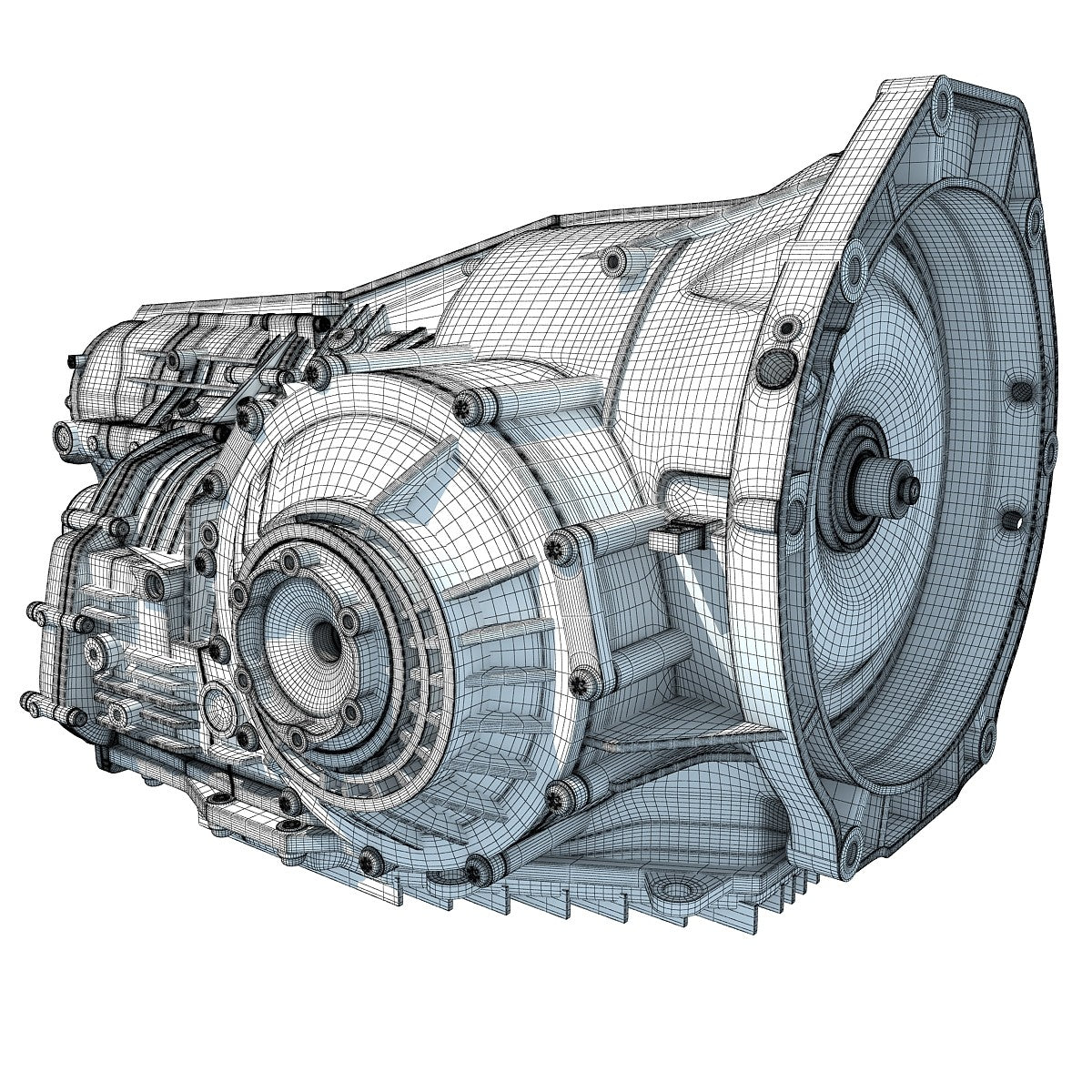 3d Gearbox Transmission Model