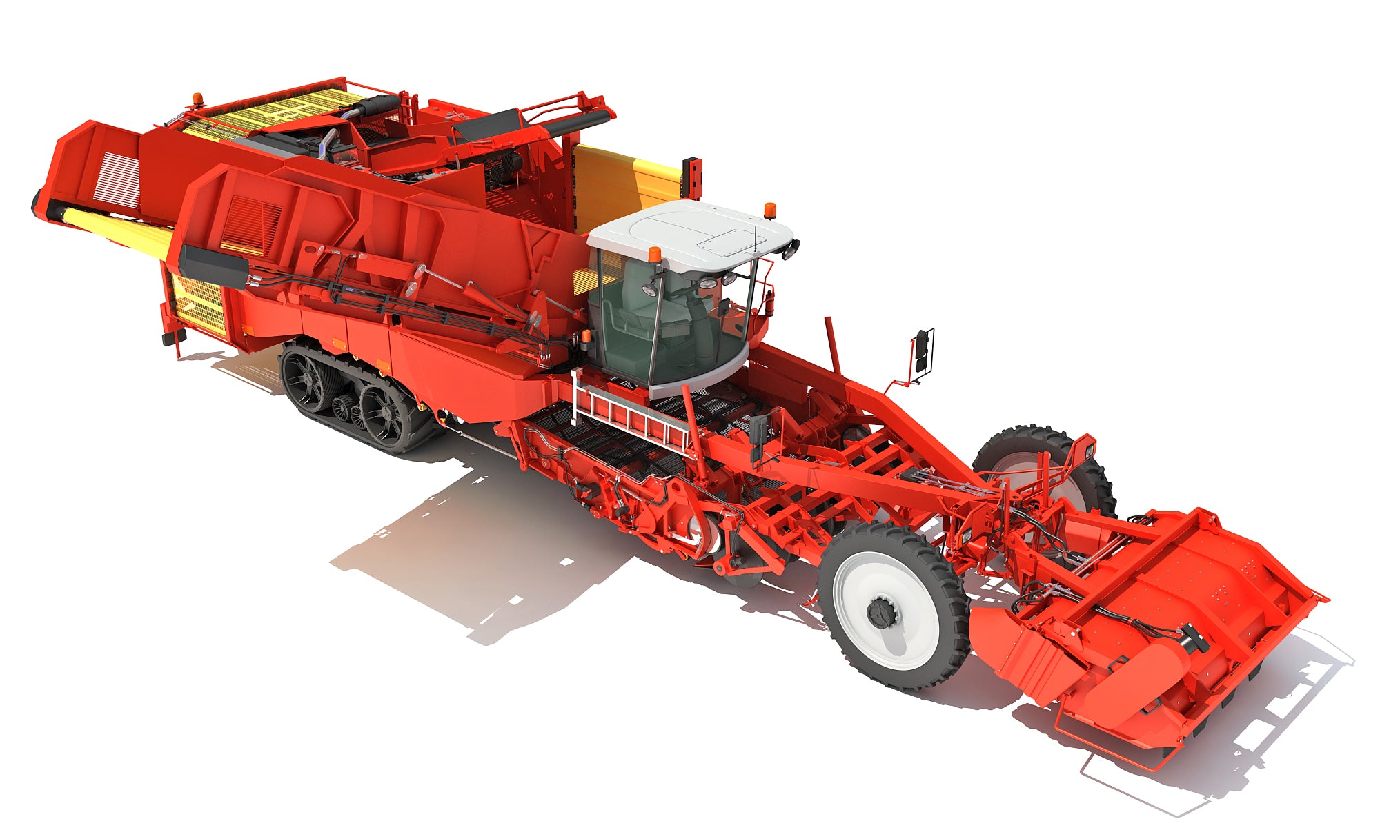 Potato Harvester 3D Models