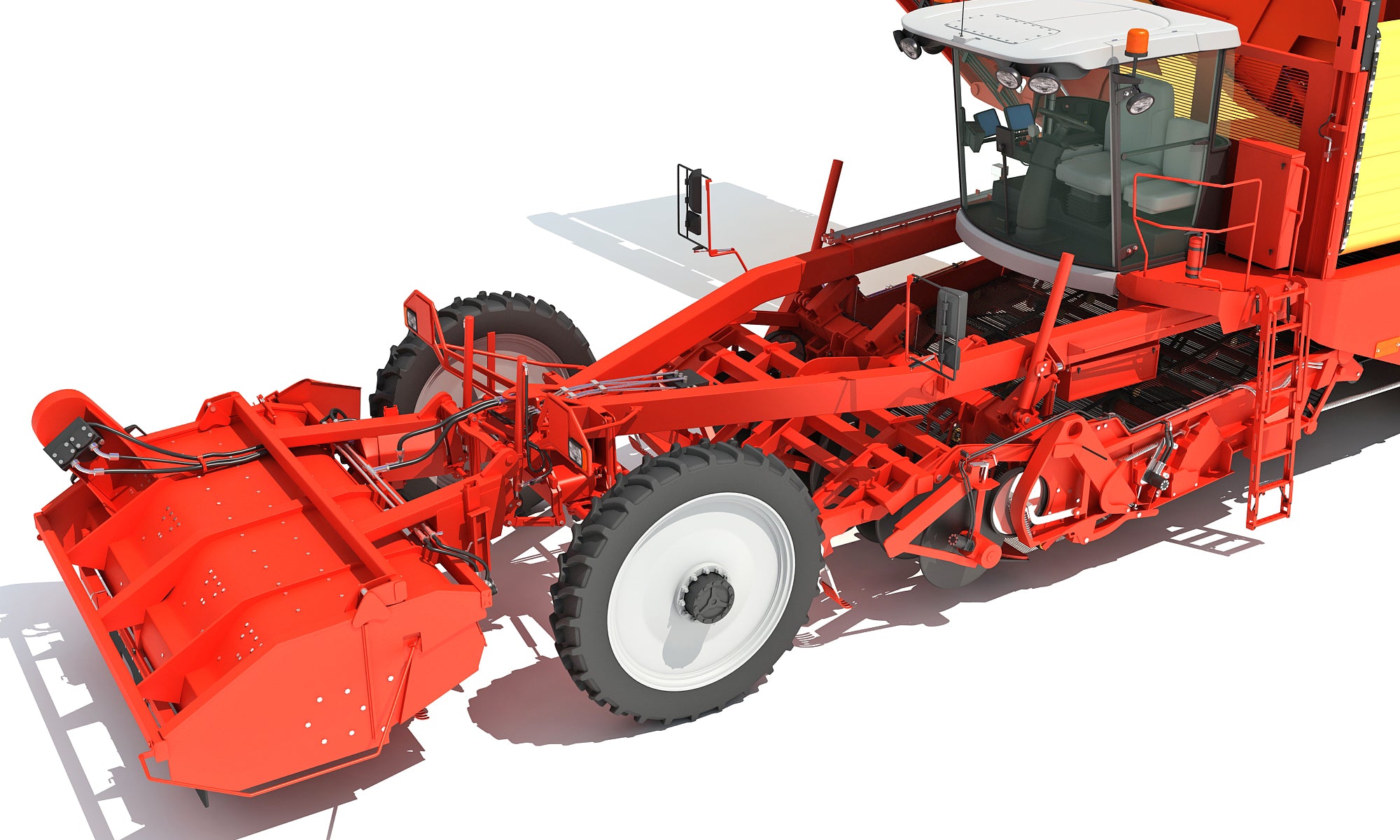 Potato Harvester 3D Models