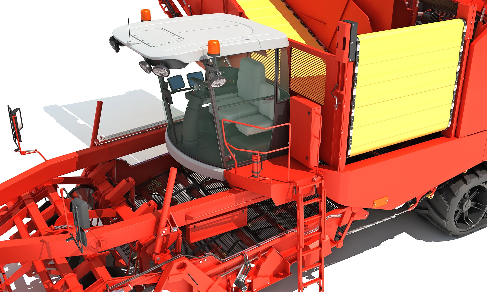 Potato Harvester 3D Models