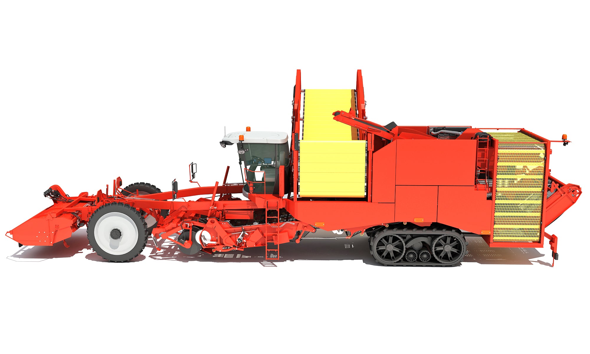 Potato Harvester 3D Models