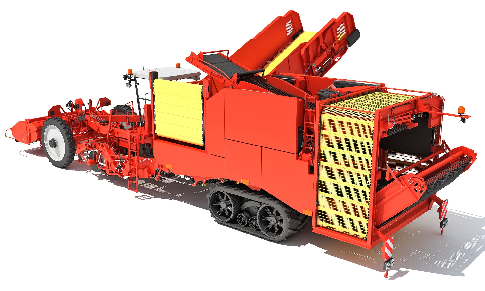 Potato Harvester 3D Models