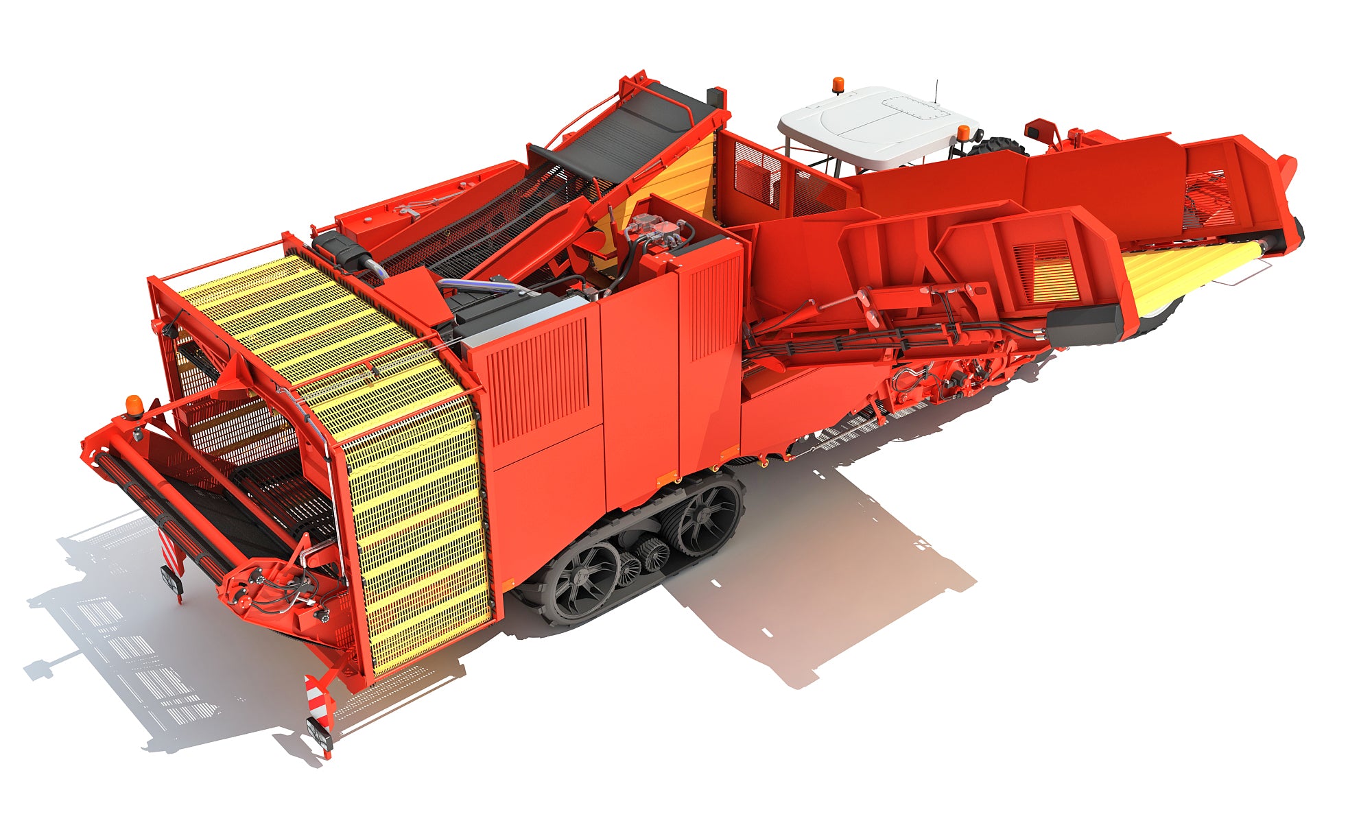 Potato Harvester 3D Models