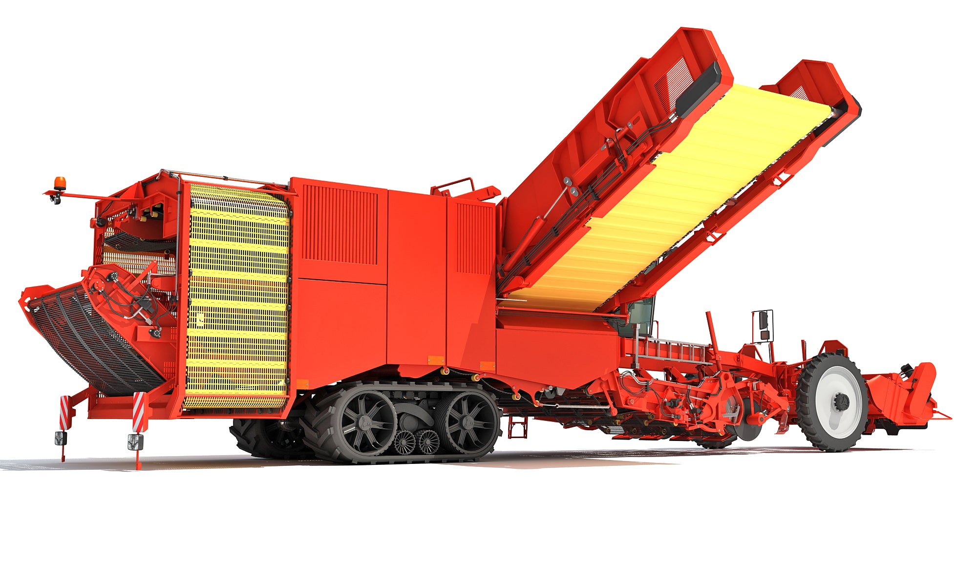 Potato Harvester 3D Models