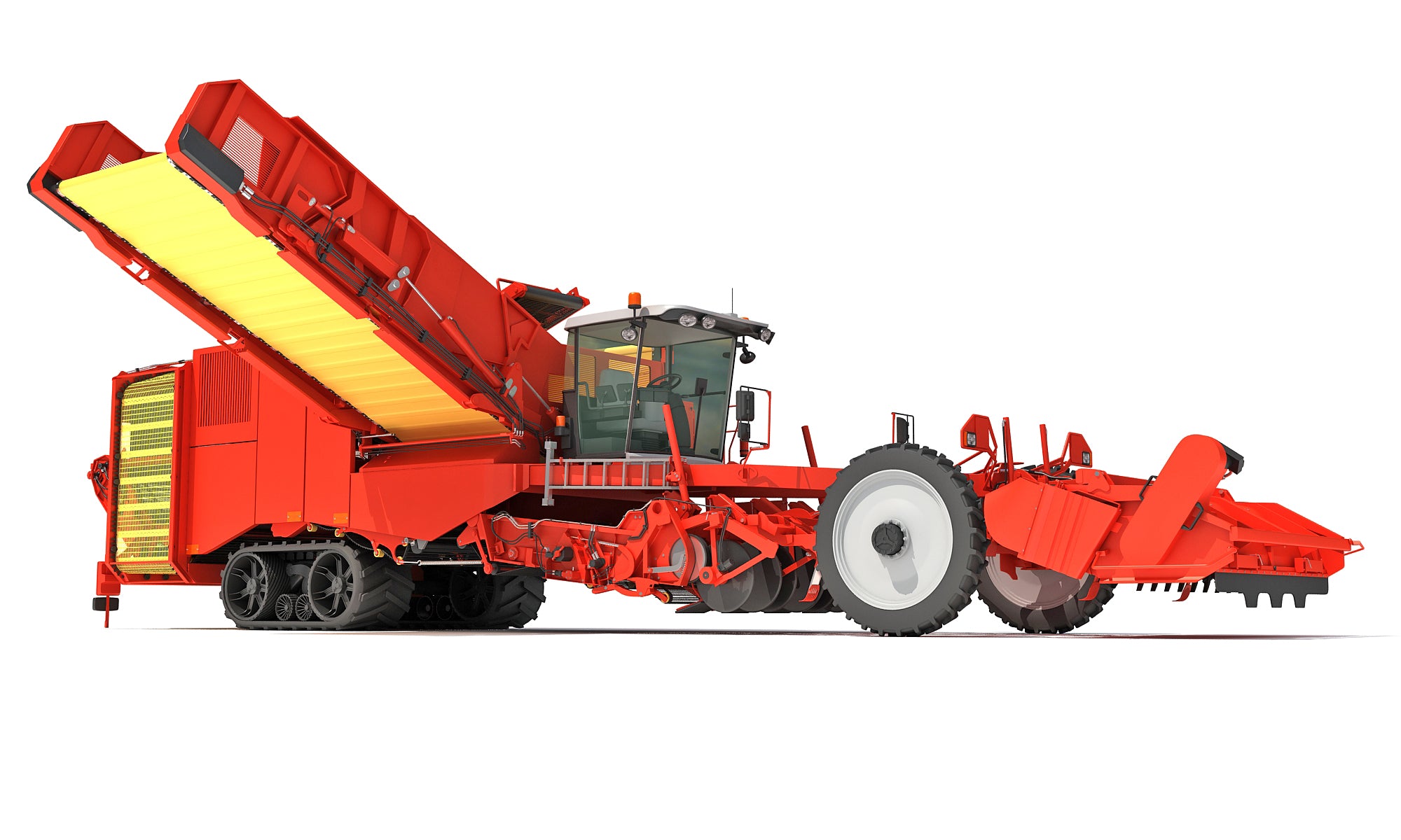 Potato Harvester 3D Models