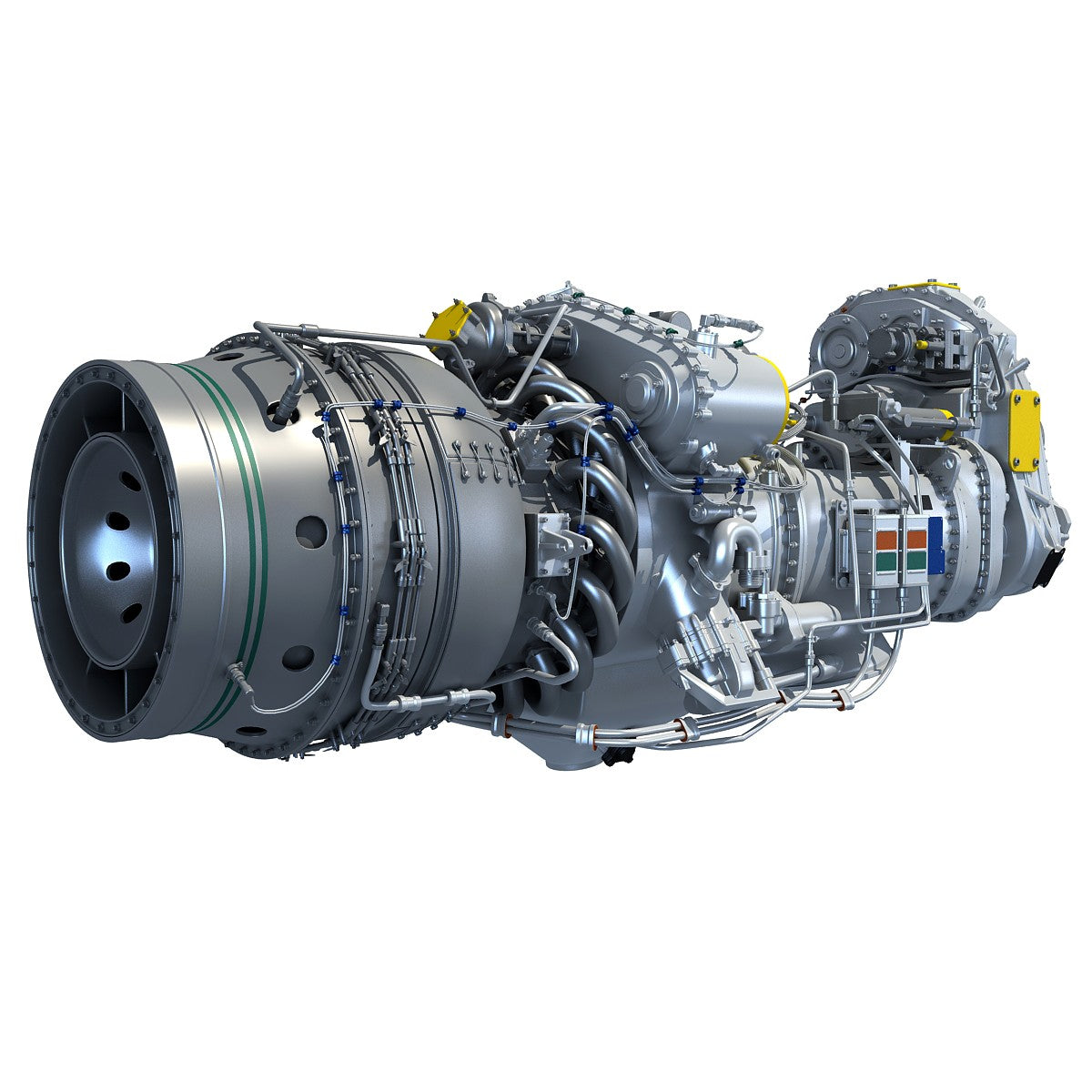 Turboprop 3D Engine Model