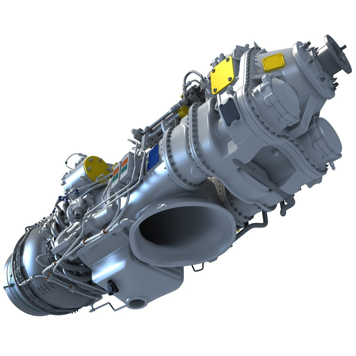 Turboprop 3D Engine Model