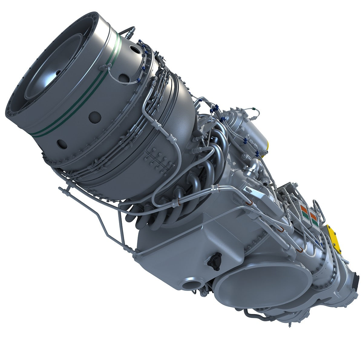 Turboprop 3D Engine Model