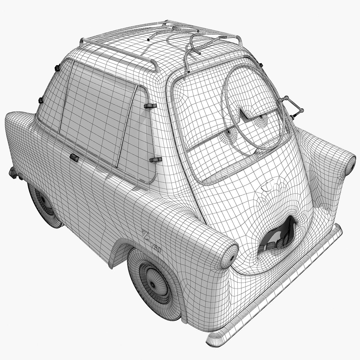 Disney Pixar Cars 3D Models