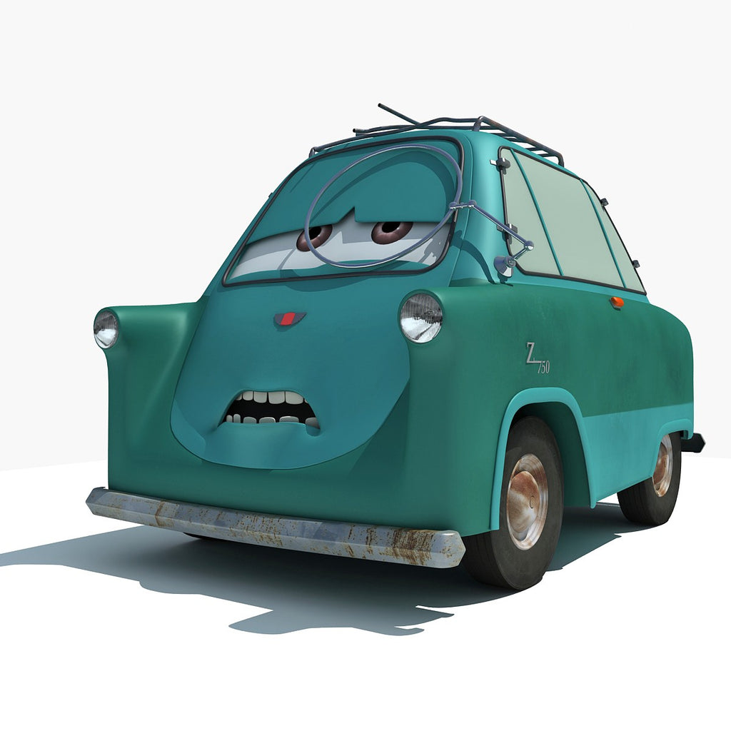Disney Pixar Cars Models Professor Z