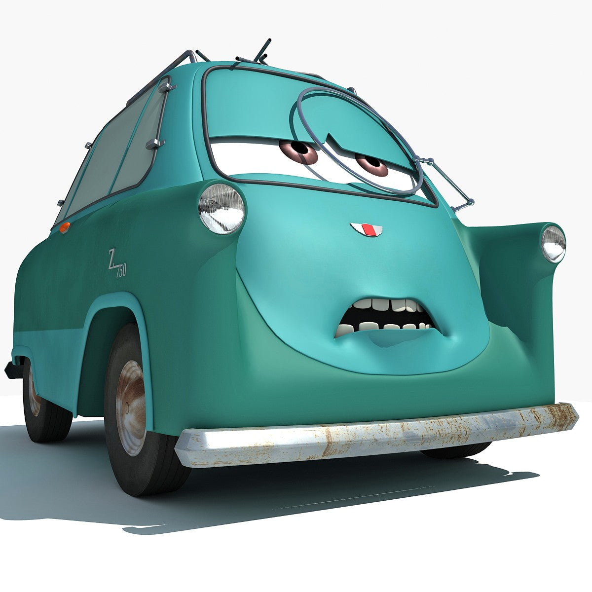 Disney Pixar Cars 3D Models